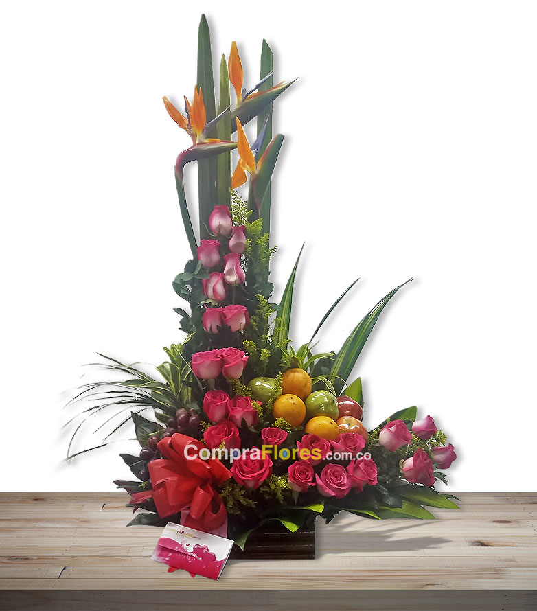 ramo de flores frutero cali