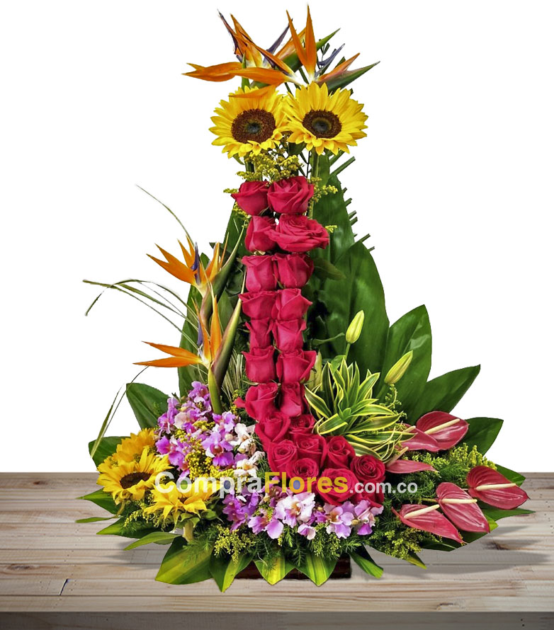 Arreglo Floral especial para cumpleaÃ±os 