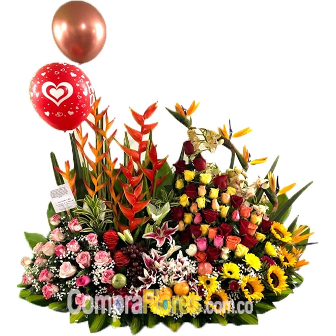 Extra frutero de flores cali