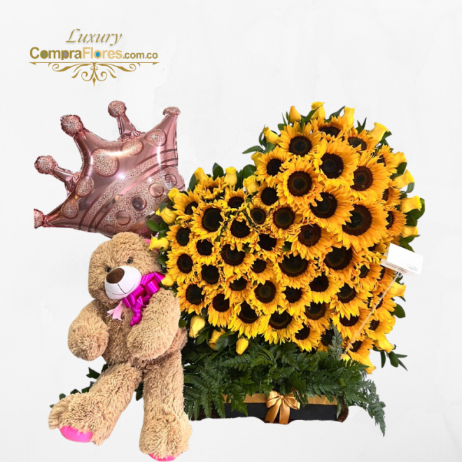 Corazon de Girasoles extra