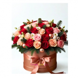 Cilindro Feliz Navidad 